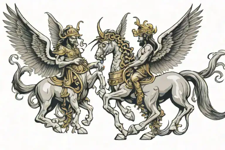 Immortals (Achaemenid Empire) tattoo design idea