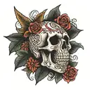 death date august 28 tattoo design idea