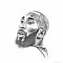 kobe bryant & nipsey hussle tattoo design idea