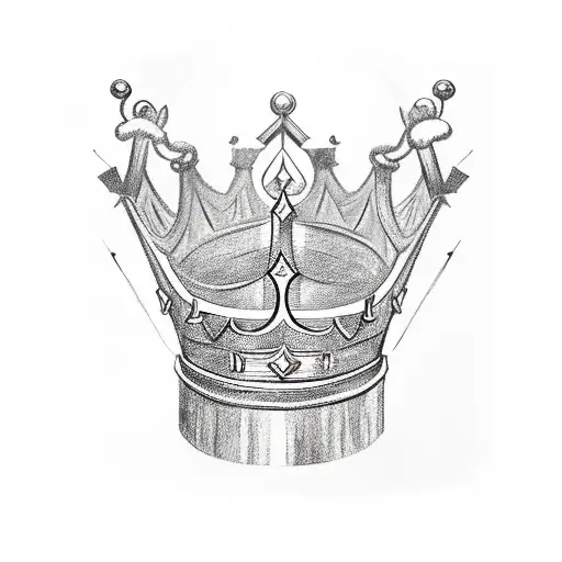 King's Crown tattoo design idea