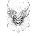 Zodiac trio adventures tattoo design idea