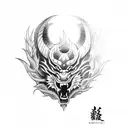 rengoku  tattoo design idea