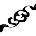  tattoo will be a  representation of a heartbeat in pride colors on the inner forearm tattoo design idea