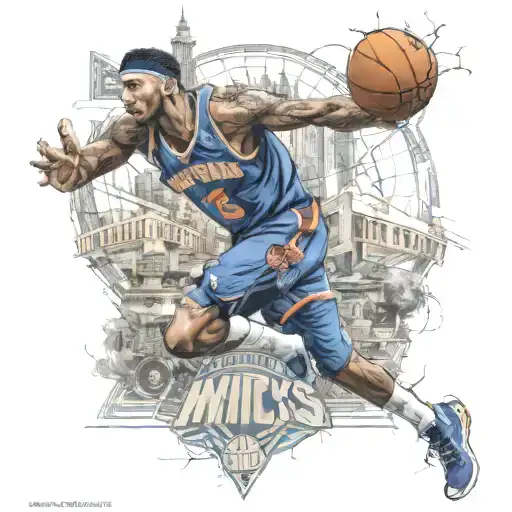 new york build New York knicks tattoo design idea