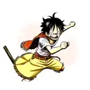 luffy tattoo design idea