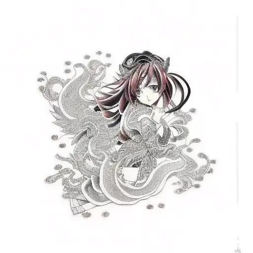 Rias gremory  tattoo design idea