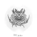 Rias gremory  tattoo design idea