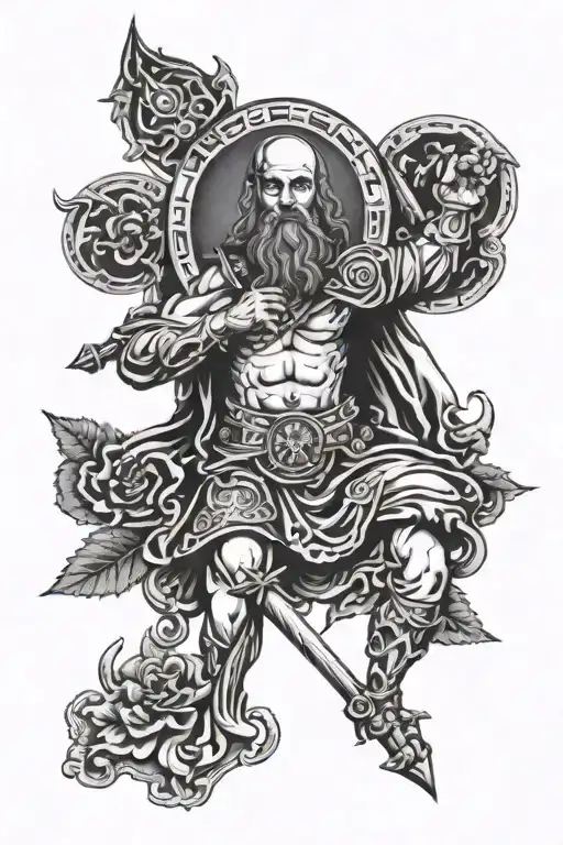 St. Jude Thaddeus tattoo design idea