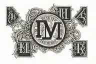 March 16 1969 roman numerals tattoo design idea