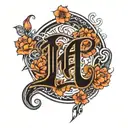 khushi calligraphy tattoo design idea