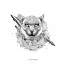  consistent, discipline, hardwork tattoo design idea