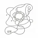 1972 2001 birth year tattoo design idea