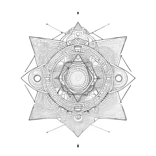 lsd, mdma, Psilocybine, Serotonin and Dopamine moleculas  tattoo design idea