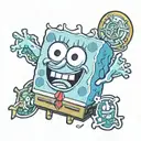 spongebob Patrick Star tattoo design idea