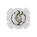 snake wrapped around soccer ball with philadelphia skyline  tattoo design idea