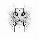 the number 7 tattoo design idea