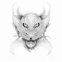 the number 7 tattoo design idea