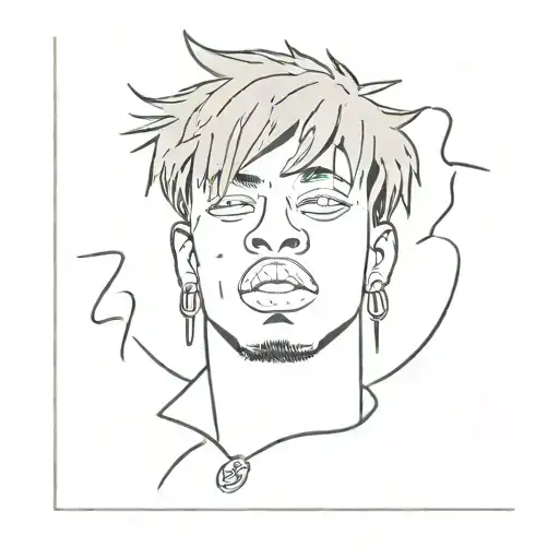 999 juice wrld tattoo design idea