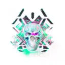 hardstyle, sub zero project, headhunterz, rave is art tattoo design idea