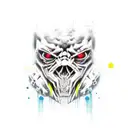 hardstyle, sub zero project, headhunterz, rave is art tattoo design idea