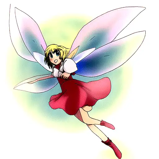 Fairy tattoo design idea