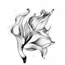 calla Lily  tattoo design idea