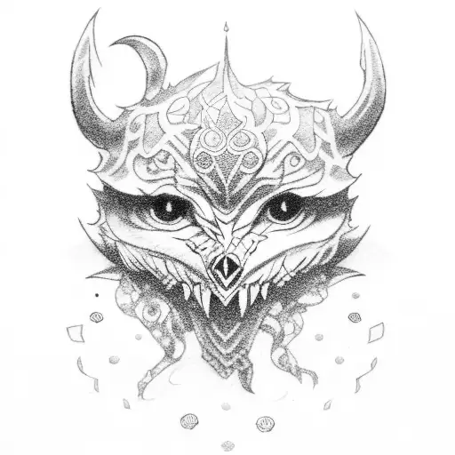 Black clover  tattoo design idea