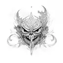 Black clover  tattoo design idea
