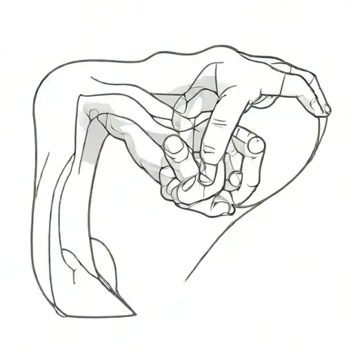 Drawings that represent a strong, perseverant, kind, and attentive person tattoo design idea