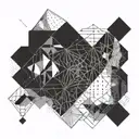 M dot work tattoo tattoo design idea