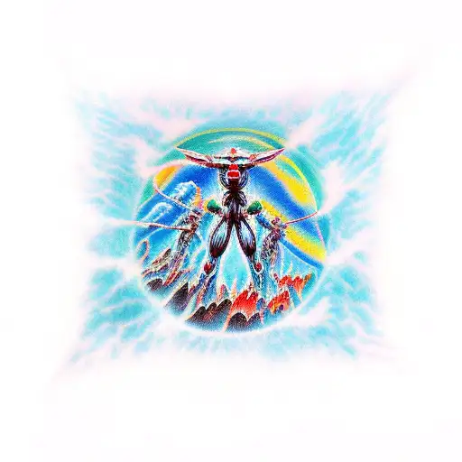 Evangelion  tattoo design idea