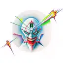 Evangelion  tattoo design idea