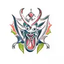 A Absol  tattoo design idea