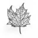 Ivy Leafs Barbed wire  tattoo design idea