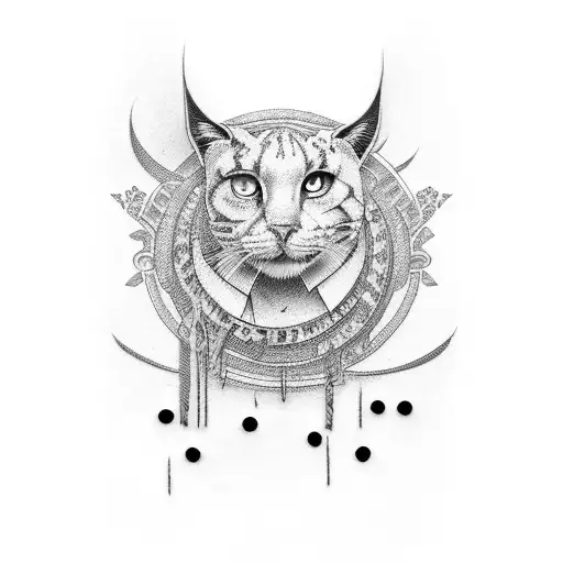 black band with numbers tattoo design idea