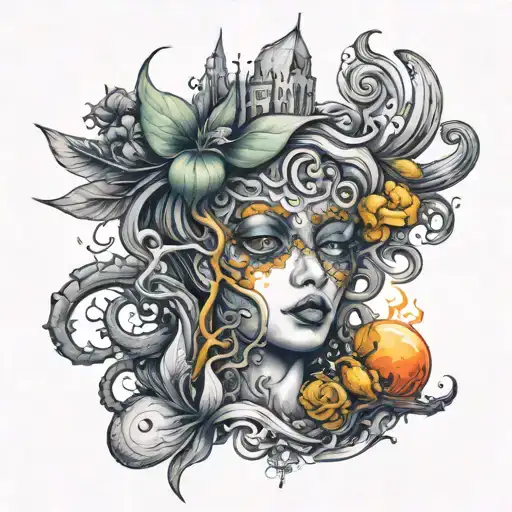 absurdism tattoo design idea