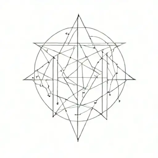 order in chaos tattoo design idea