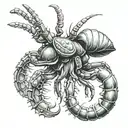 mantis shrimp tattoo design idea