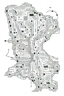 Blackout tattoo design idea