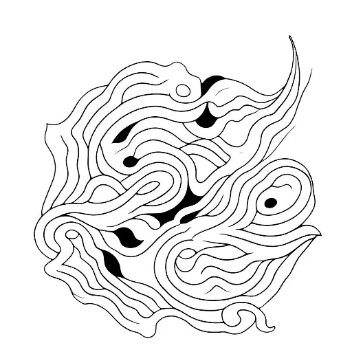 still waters run deep tattoo design idea