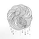 still waters run deep tattoo design idea