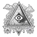 bill cypher gravity falls tattoo design idea