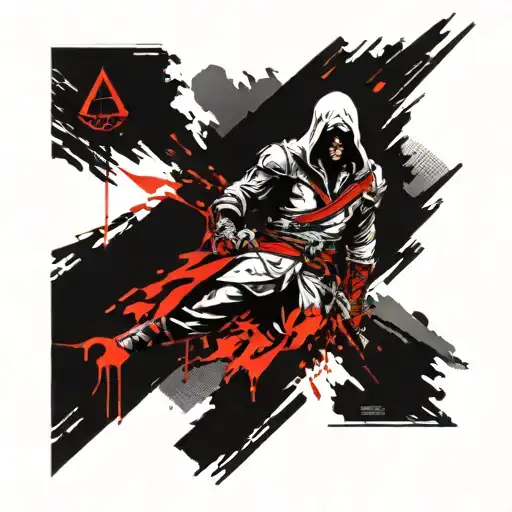 Assassin's Creed symbol tattoo design idea