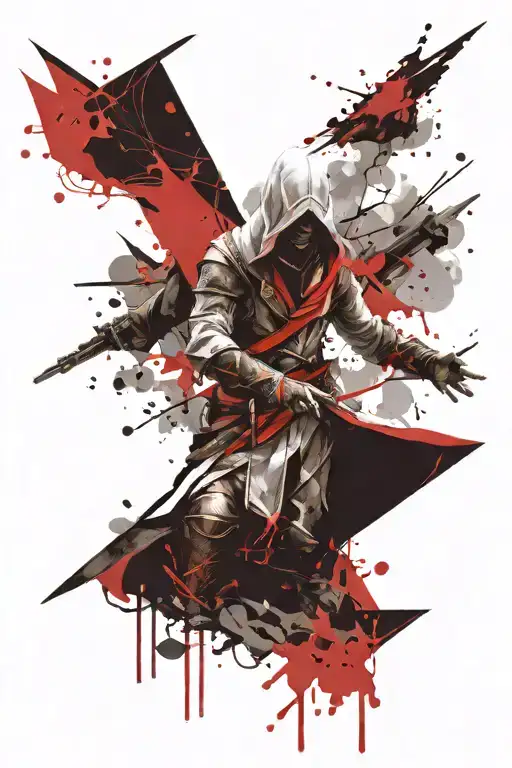 Assassin's creed symbol tattoo design idea
