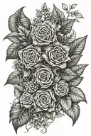 plants industry  tattoo design idea