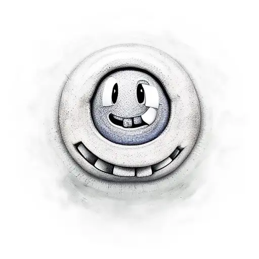 Minecraft mushroom stew combined With this smiley face :^)  tattoo design idea
