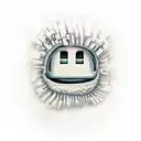 Minecraft mushroom stew combined With this smiley face :^)  tattoo design idea