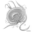 Venus flytrap tattoo design idea