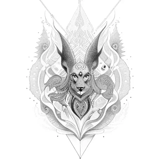 A large open book with a mystical Thejas-inspired illustration emerging from its pages tattoo design idea