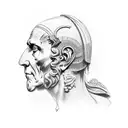julius caesar tattoo design idea